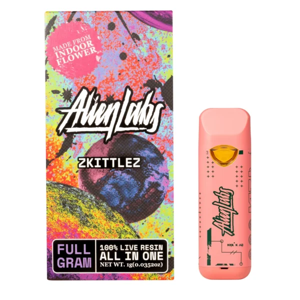 Zkittlez All In One Vape (1g) ALIEN LABS